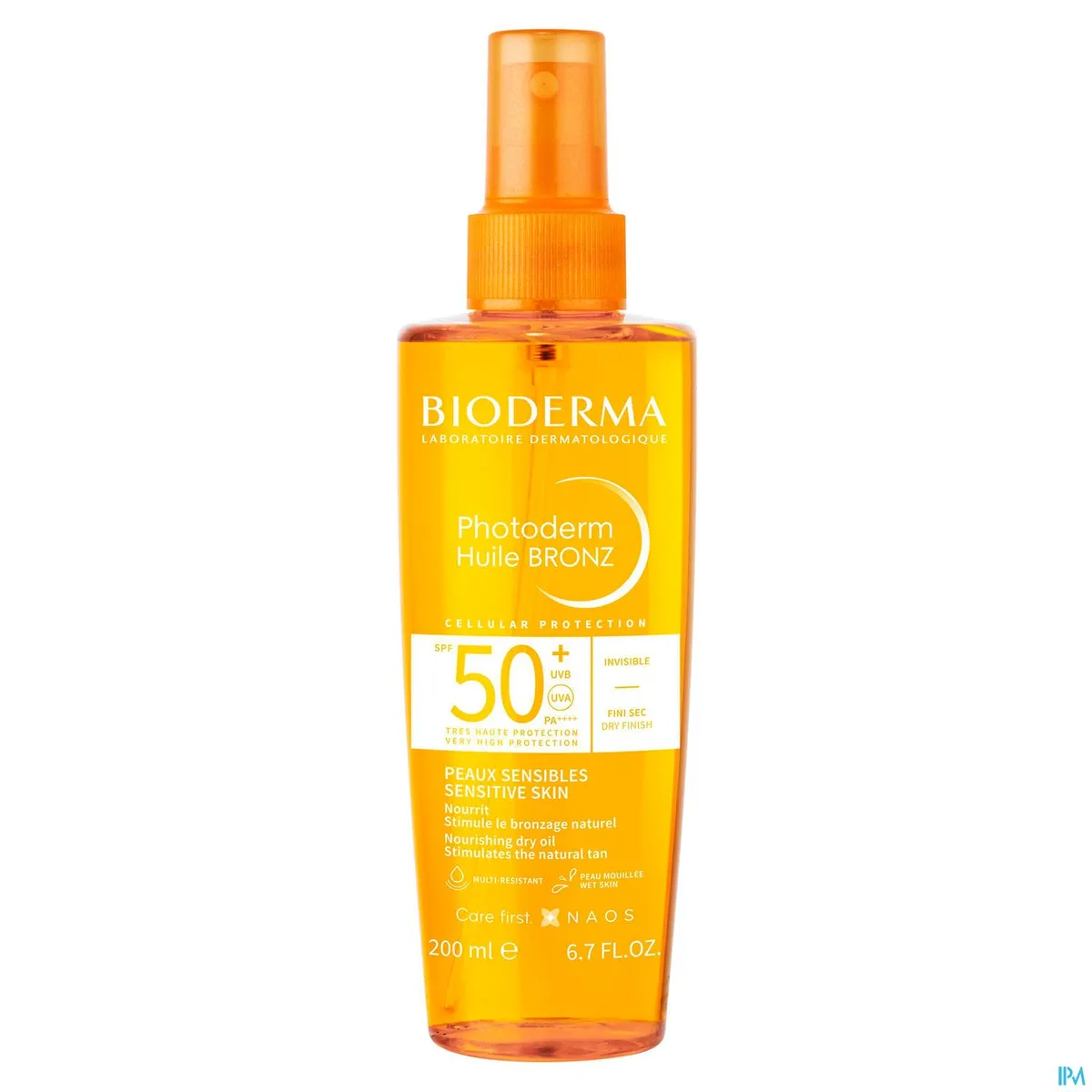 Bioderma Photoderm BRONZ SPF 50+ Droge Olie Spray 200ml