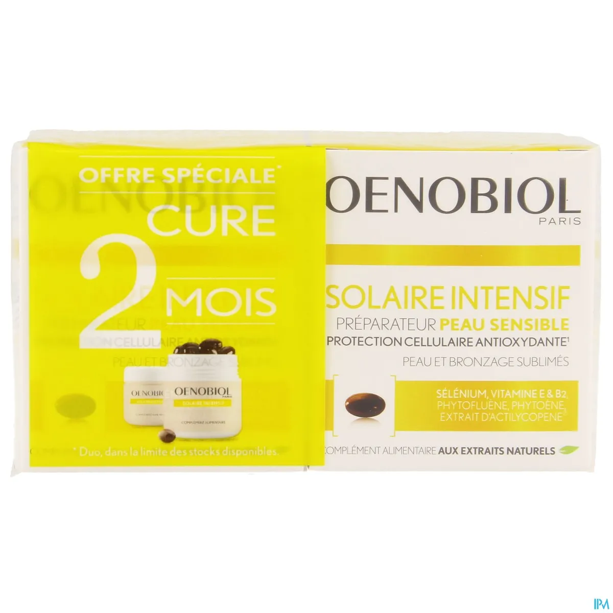 Oenobiol Solaire Intensif Peau Claire 60 Capsules