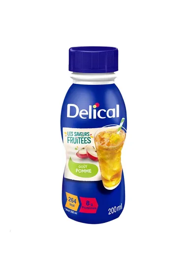 Delical Fruitdrank Appel 4x200ml