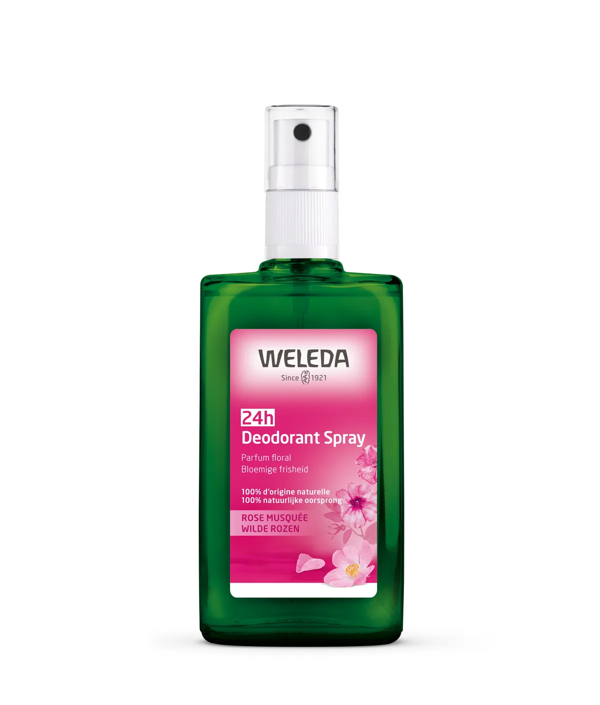Weleda Déodorant 24h Rose Musquée 100ml