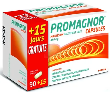 Promagnor 90 Capsules (+ 15 gratuites)