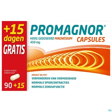 Promagnor 90 Capsules (+ 15 gratis)