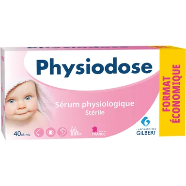 Physiodose Sérum Physiologique Unidoses 40x5ml