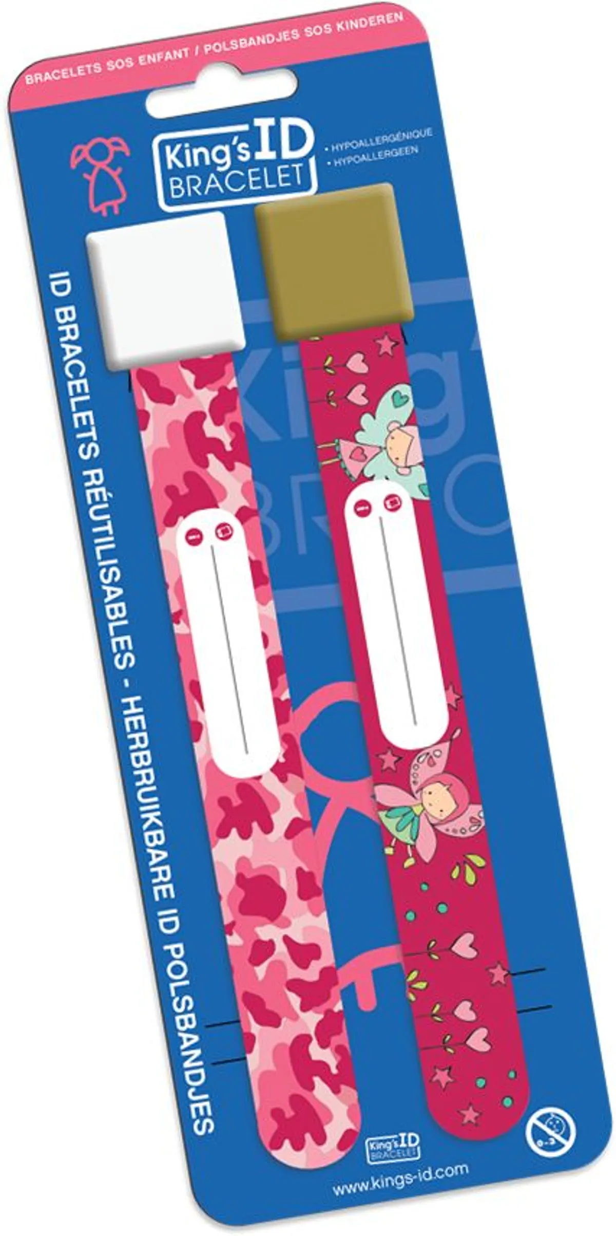 King's ID 2 Bracelets Classiques pour Filles