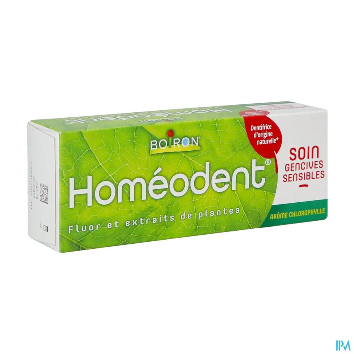 Homeodent Soin Gencives Sensibles Chlorophylle 75ml