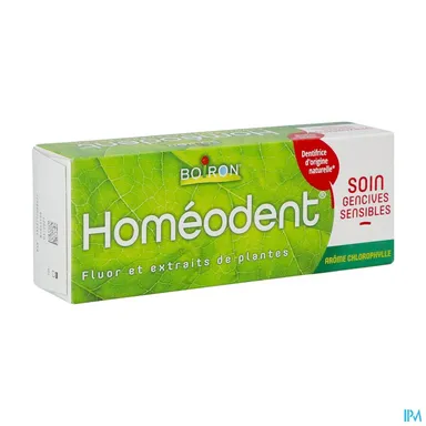 Homeodent Verzorging Gevoelig Tandvlees Chlorofyl 75 ml