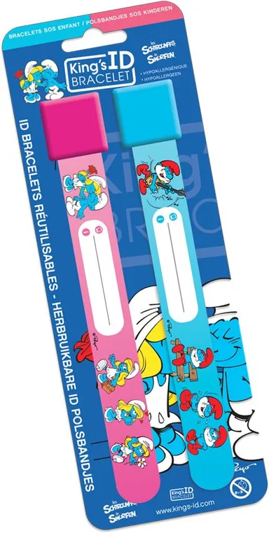 King's ID 2 Bracelets Schtroumpf mixtes