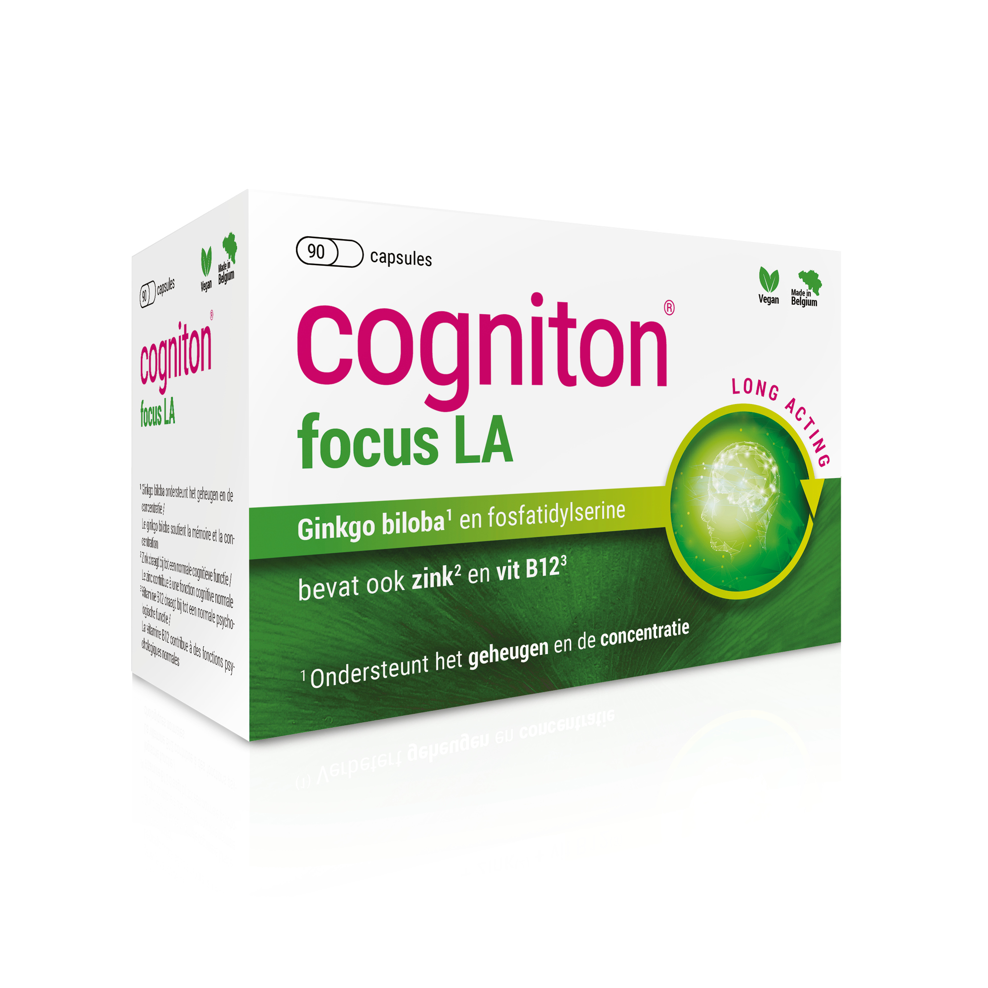Cogniton Focus Langdurige Werking 90 Capsules - Will Pharma