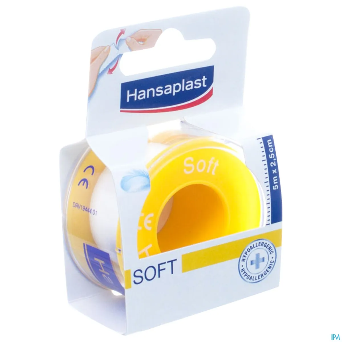 Hansaplast Hechtpleister Soft 5m x 2.5cm