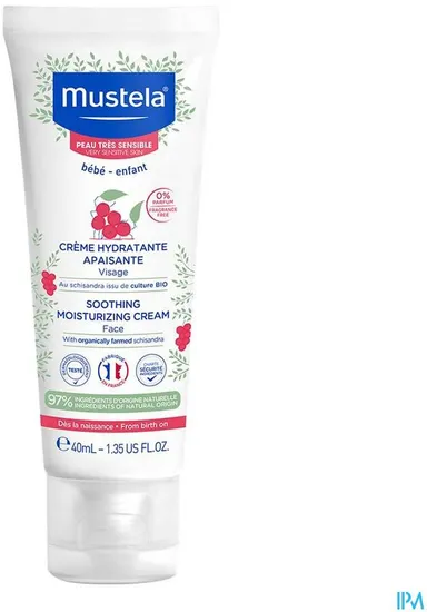 Mustela PTS Crème Hydratante Apaisante 40ml