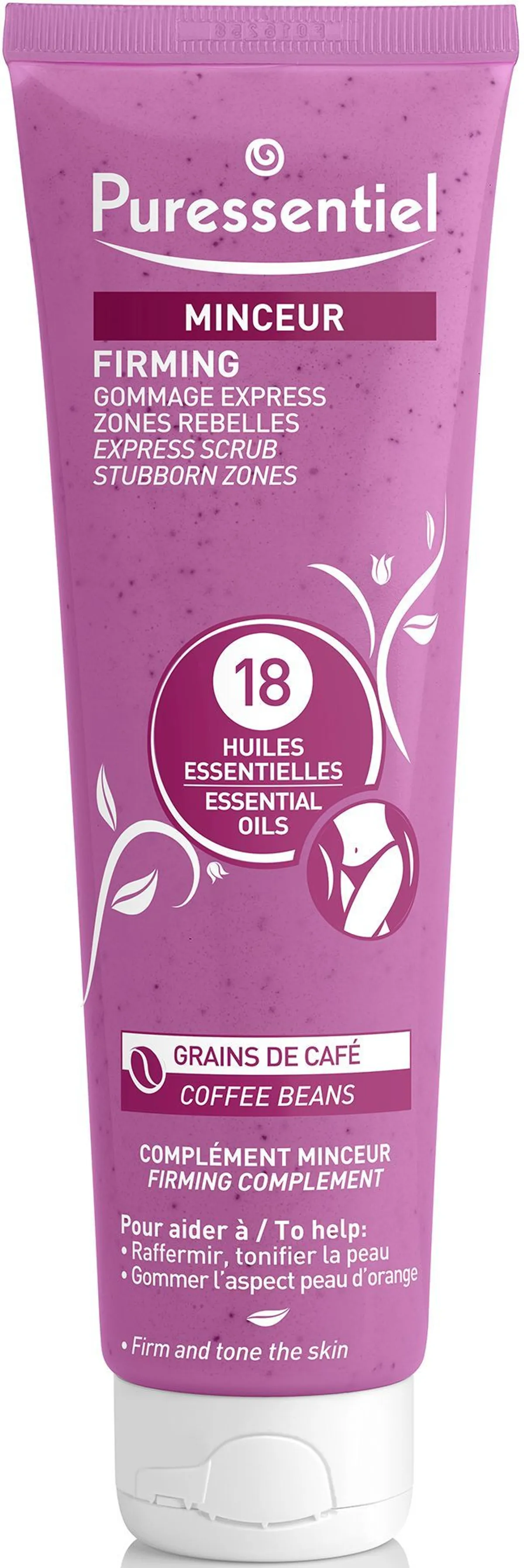 Puressentiel Minceur Gommage Express Zones Rebelles 150ml