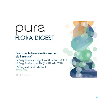 Pure Flora Digest 30 Comprimés