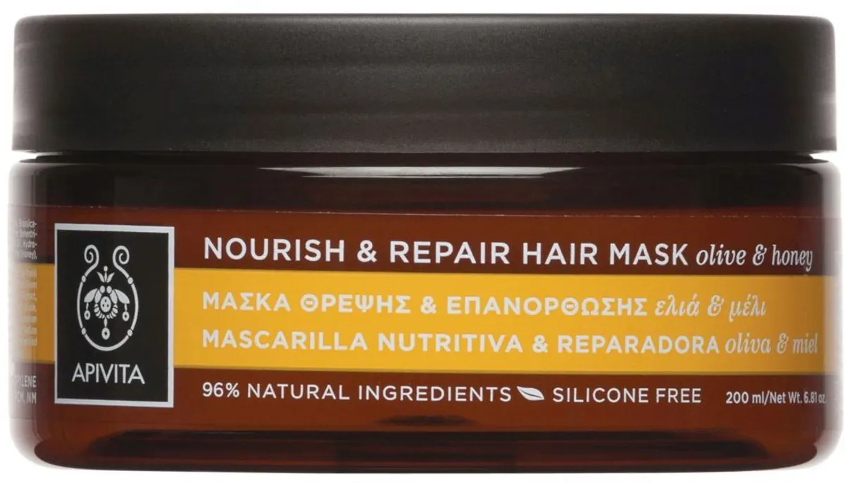 Apivita Masque Cheveux Nourrissant Sec Abime 200ml