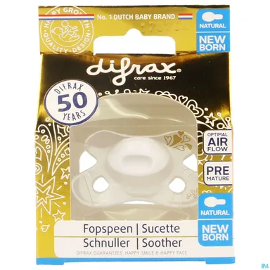 Difrax Fopspeen -2 +2m Natural Gold