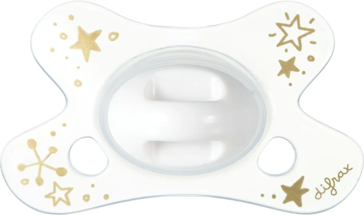 Difrax Sucette 0-6m Dental Or