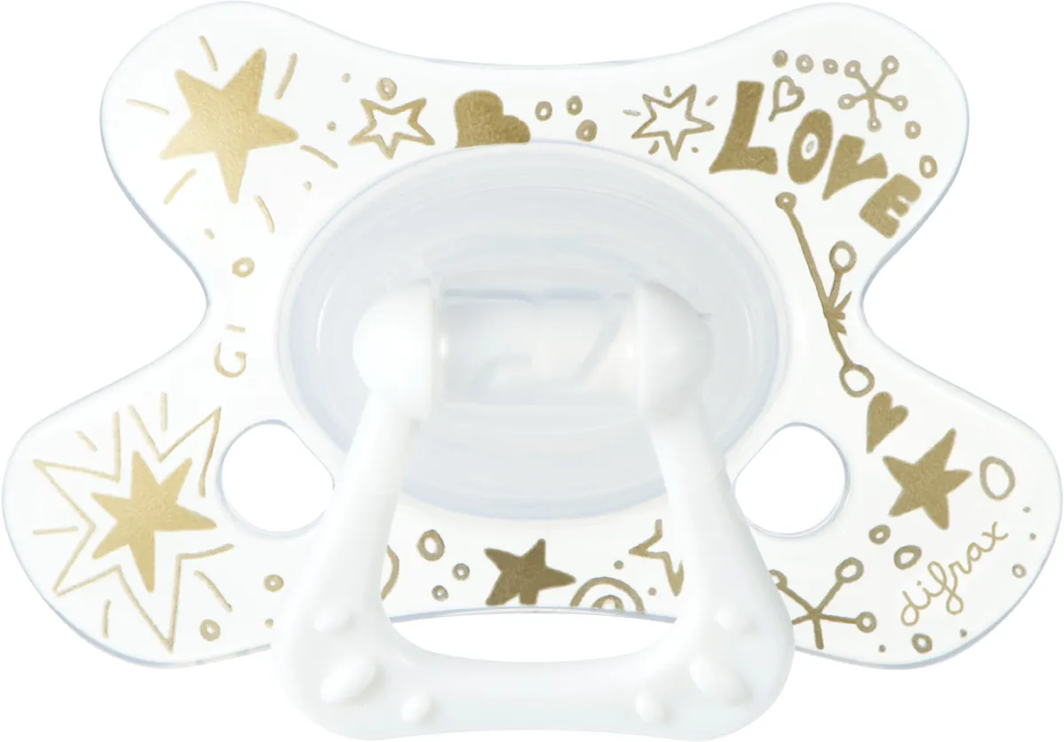 Difrax Sucette 6+m Dental Or