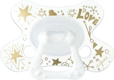 Difrax Sucette 6+m Dental Or