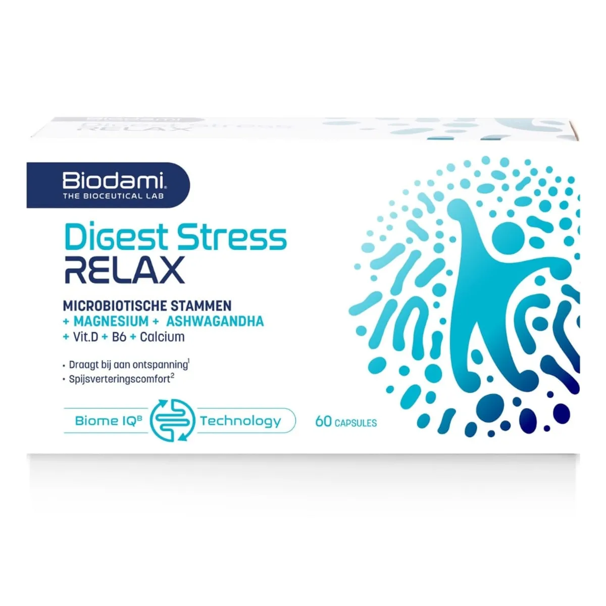 Biodami Digest Stress Relax 60 Capsules