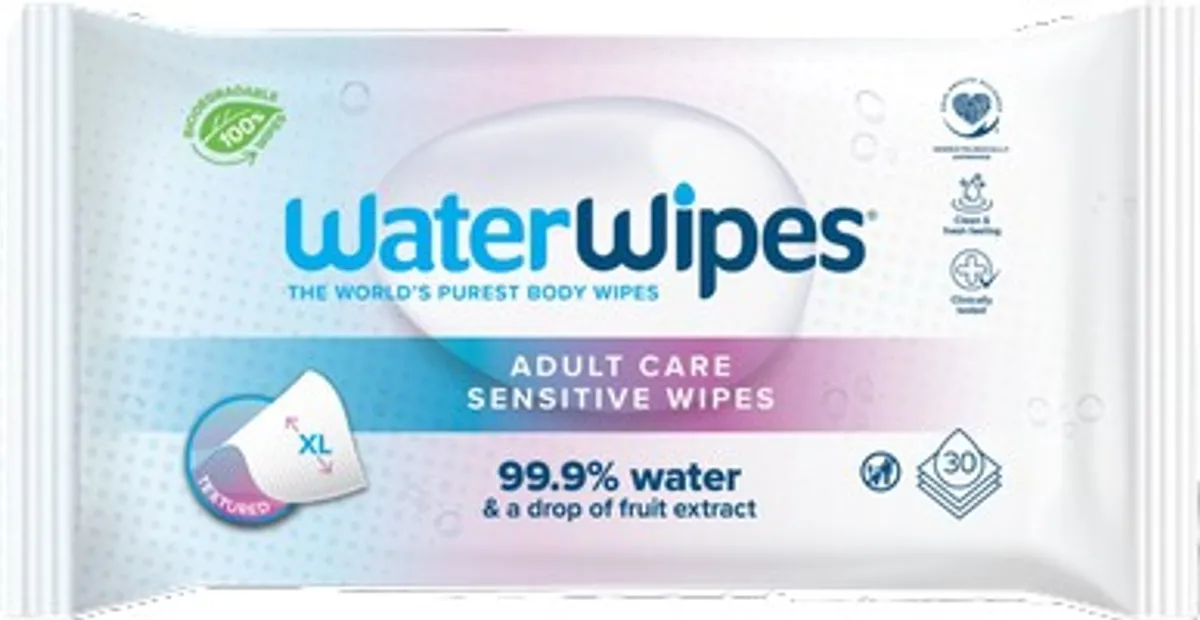WATERWIPES ADULT DOEKJES 30 ST