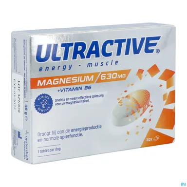 Ultractive Magnésium 30 Tabletten