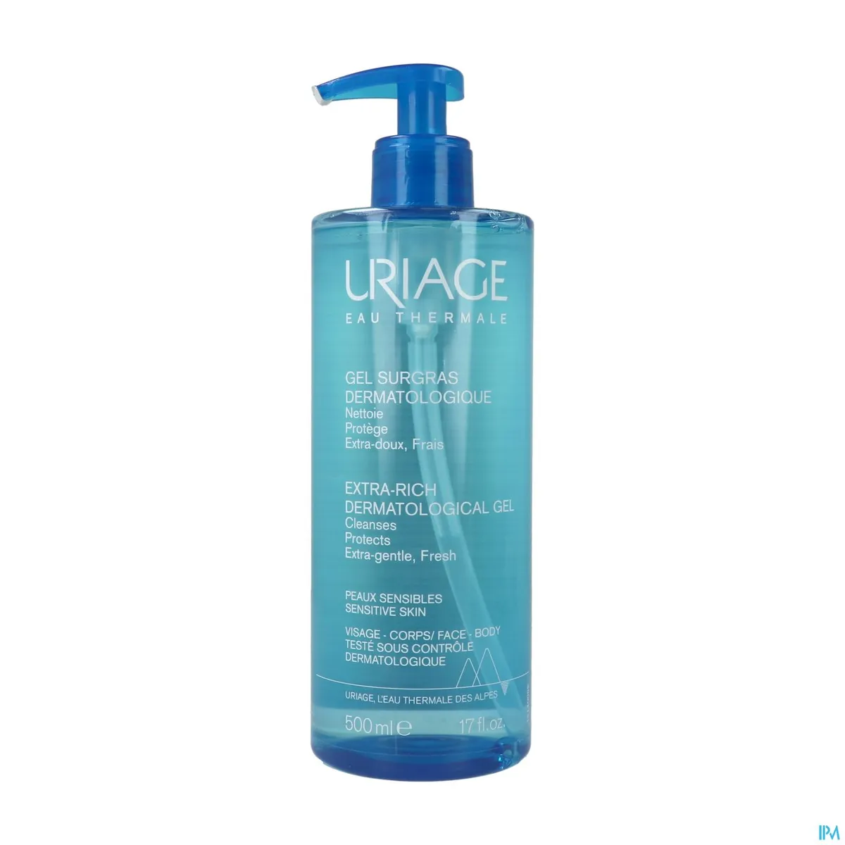 Uriage Overvette Dermatologische Reinigingsgel 500 ml