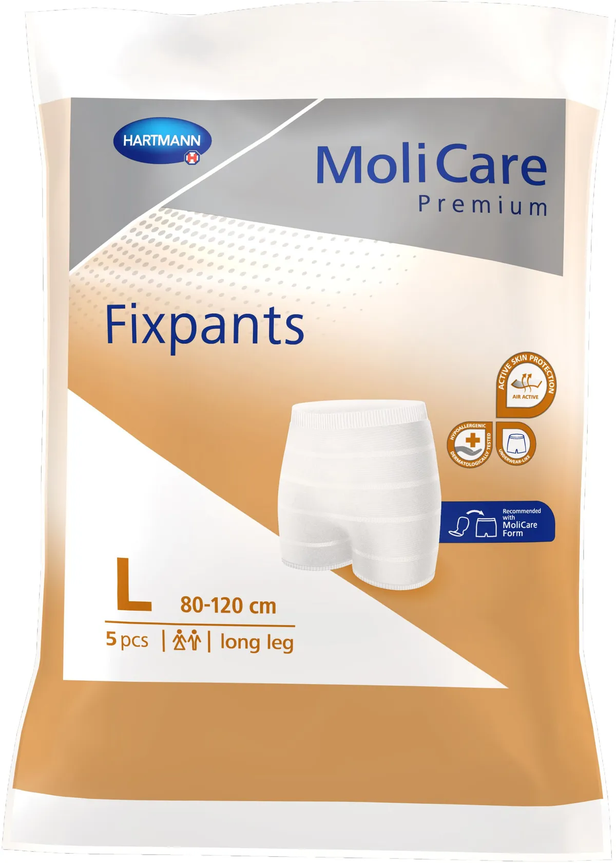 MoliCare Premium Fixpants Long Leg 5 Slips Taille Large