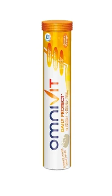 Omnivit Daily Protect Adult 20 Comprimés Effervescents