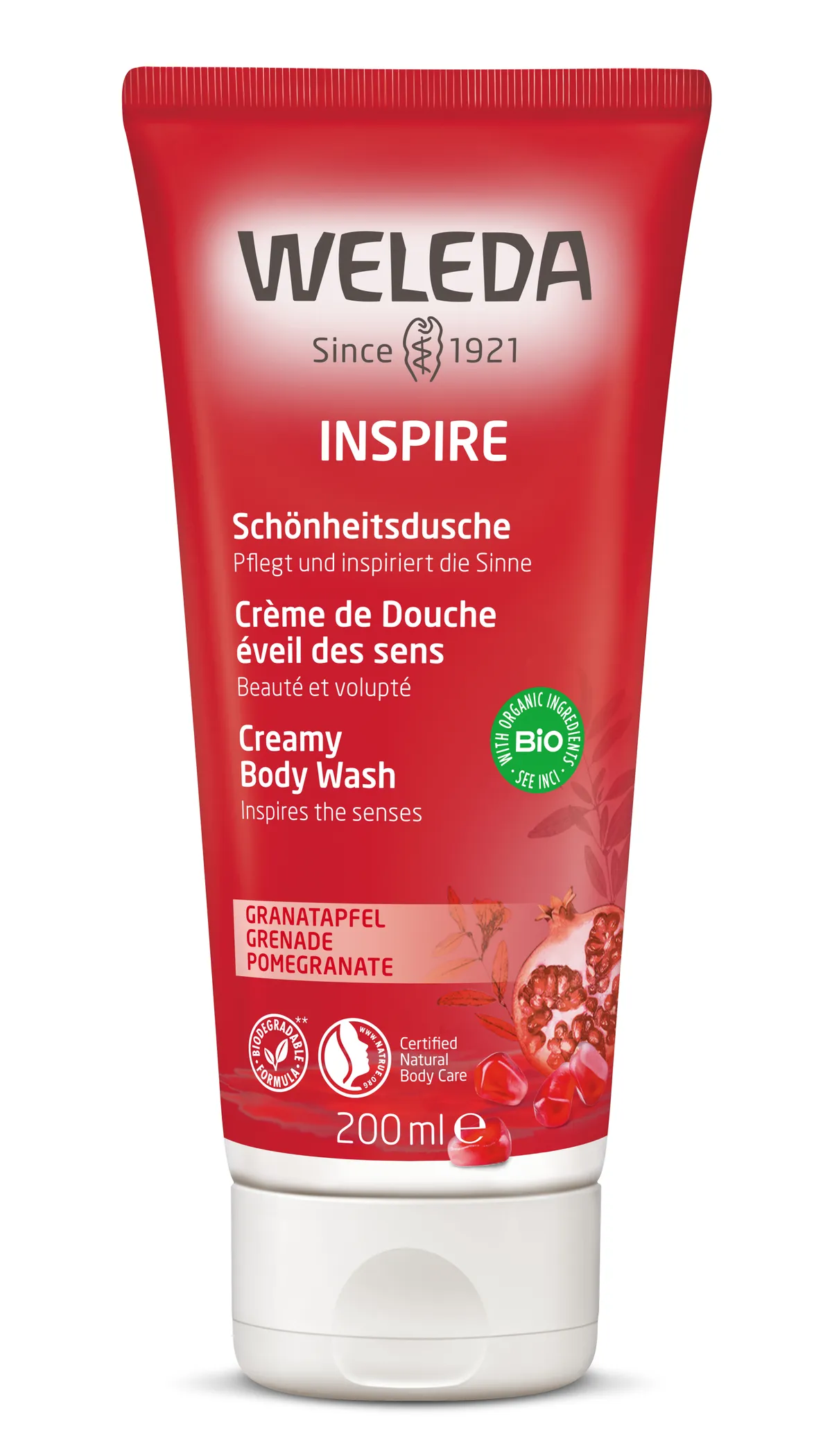 Weleda Douchecrème met Granaatappel 200ml