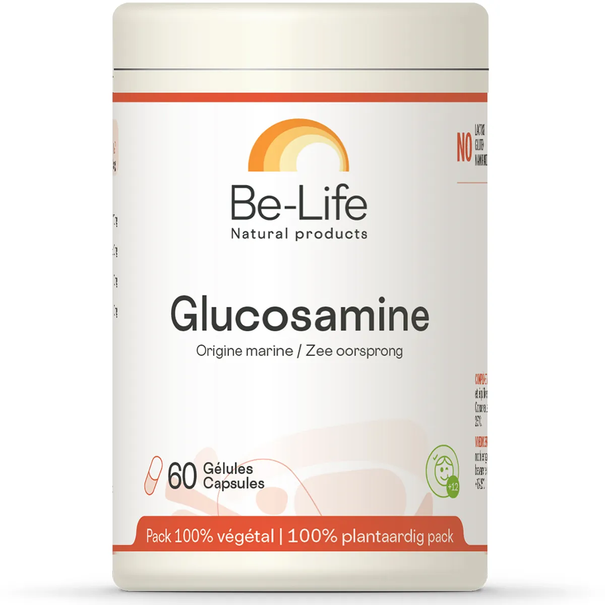 Be-Life Glucosamine 1500 60 Gélules