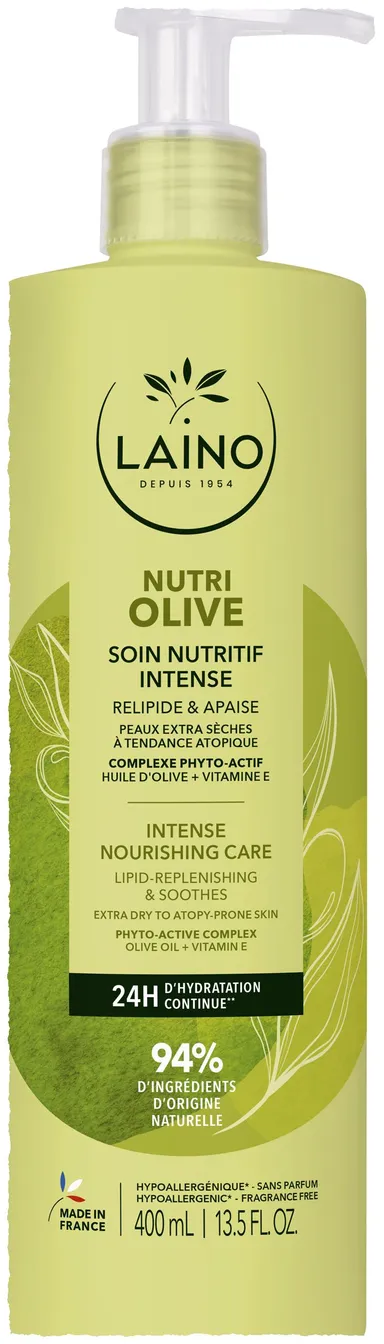 Laino Intens Voedende Melk Olijf 400ml