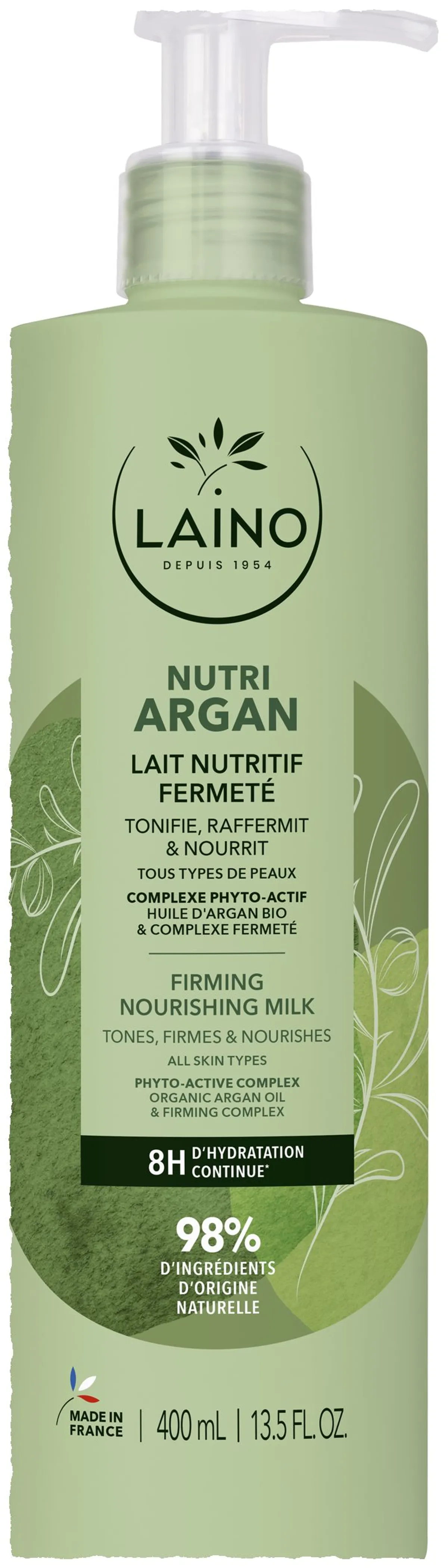 Laino Voedende Melk Stevigheid Argan 400ml