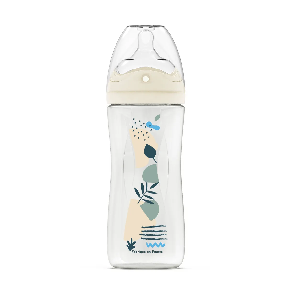 Dodie Biberon Tétine Multi-Perforée Anti-Colique Bleu +6M 150ml