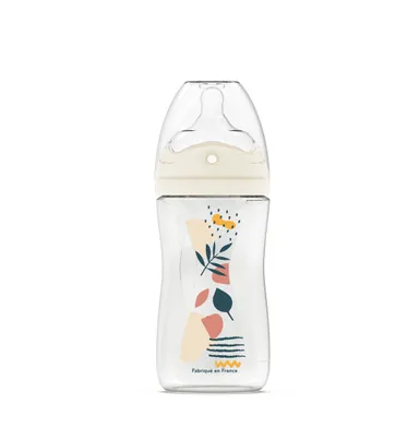 Dodie Biberon Tétine Multi-Perforée Anti-Colique Rose +3M 150ml