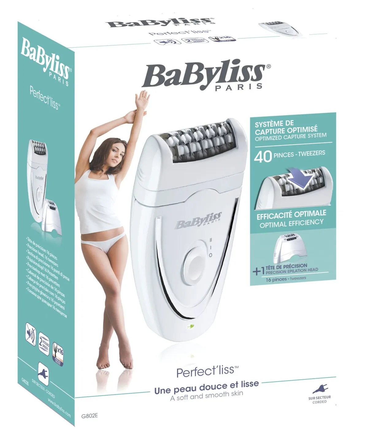 Babyliss Perfect' Liss Epilator (G802e)