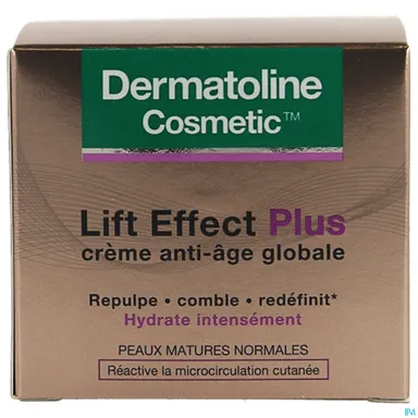 Dermatoline Cosmetic Lift Effect Plus Globaal Anti-Aging Crème PN 50ml