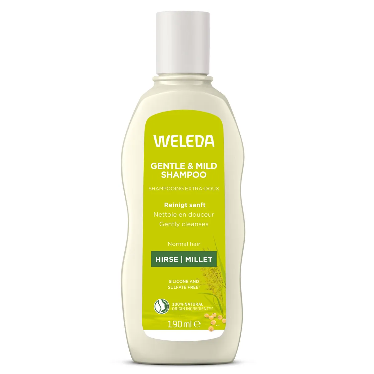 Weleda Shampoo Mild met Gierst 190ml
