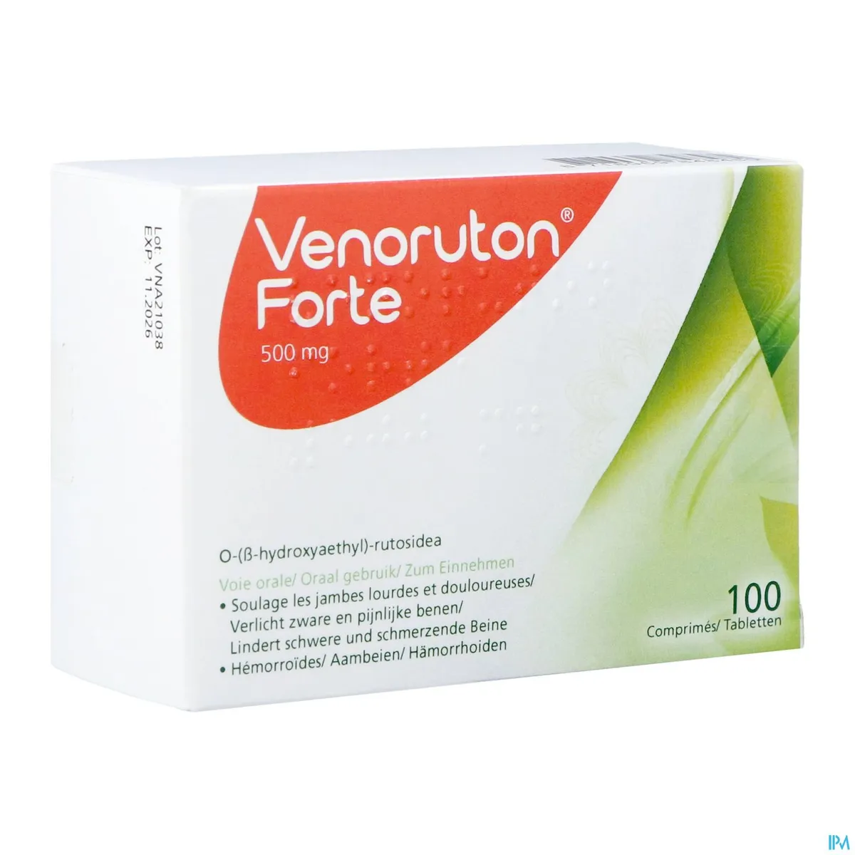 Venoruton Forte 500mg 100 Tabletten