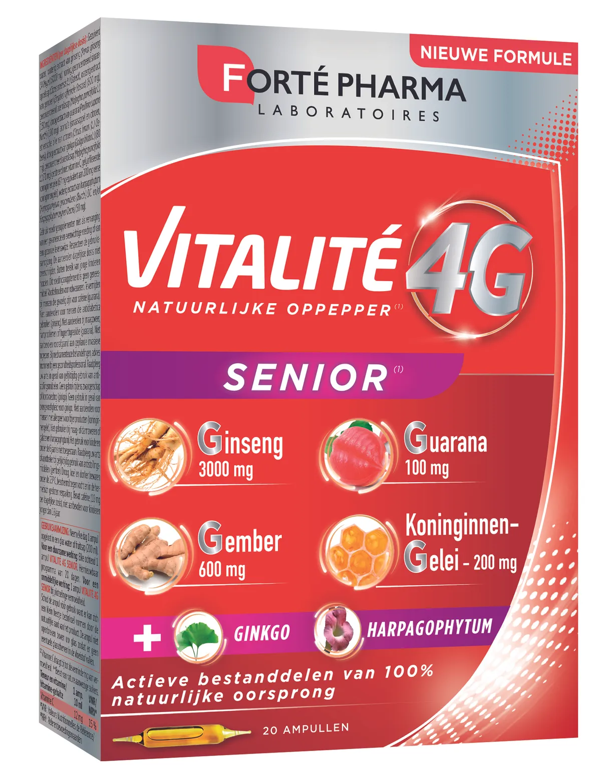 Forté Pharma Vitalité 4G Senior 20 Ampullen