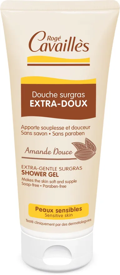 Rogé Cavaillès Gel Douche Surgras Extra-Doux Amande Douce 200ml
