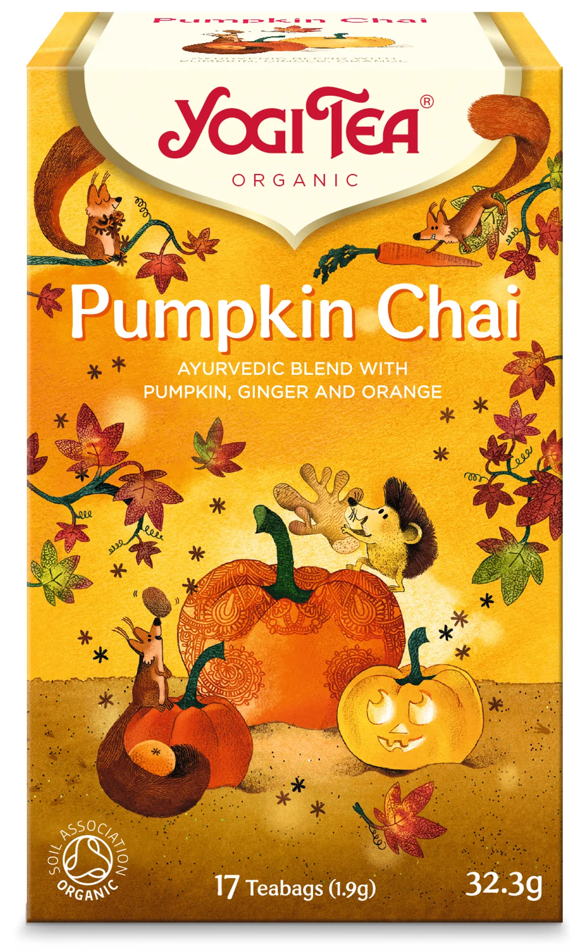 YOGI THEE PUMPKIN CHAI BIO             BUILTJES 17