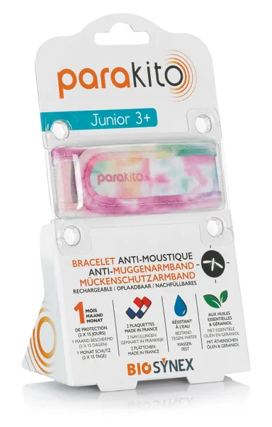 Para'Kito Armband Junior 3+ Anti-muggen Tie-Dye