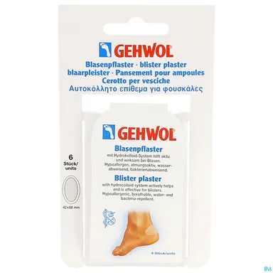 Gehwol Blarenpleister Groot 6