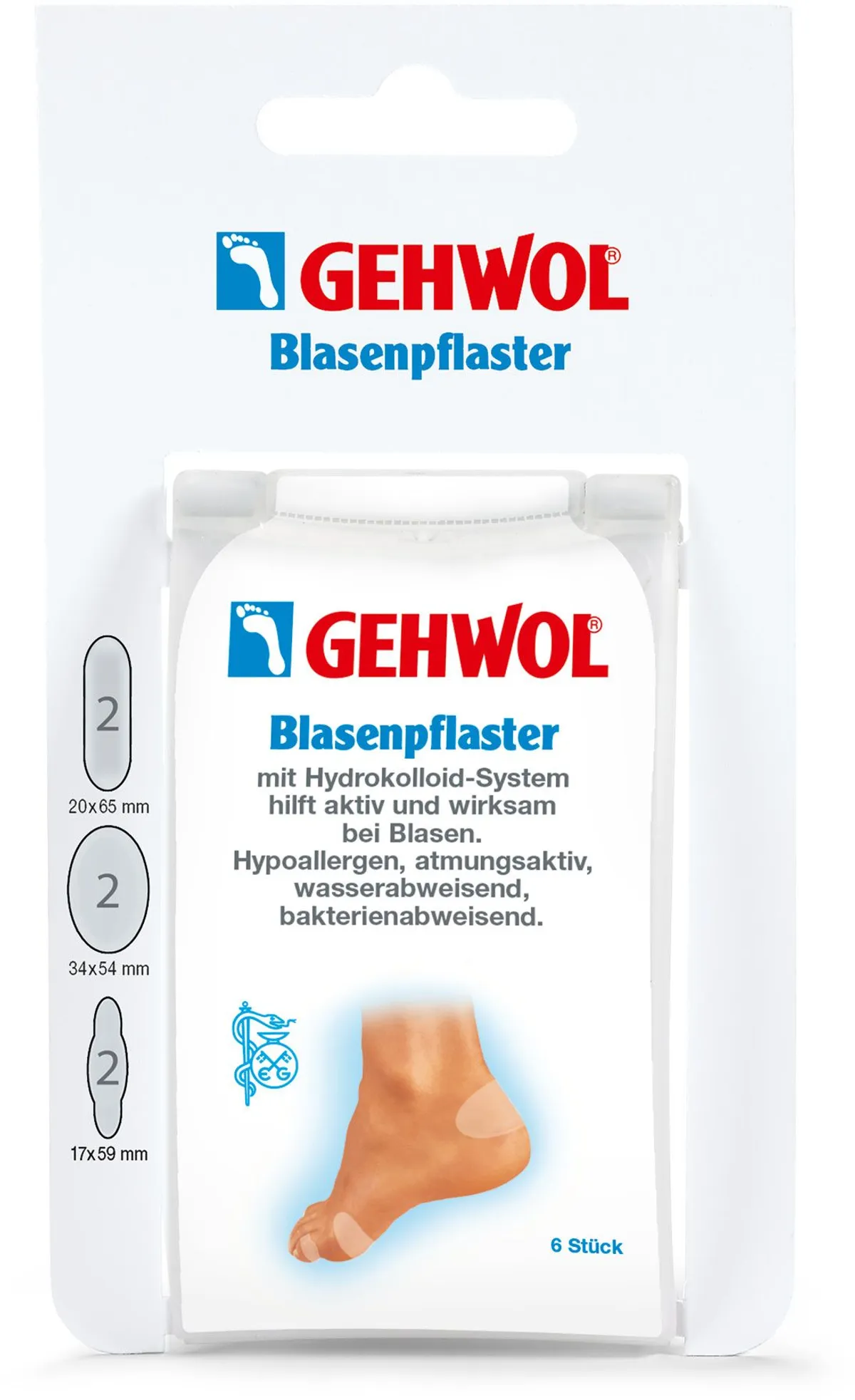 Gehwol Pansement Ampoule Assortiment 2x3