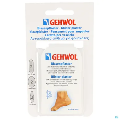Gehwol Blarenpleister Assortiment 2x3