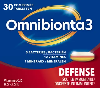 Omnibionta-3 Défense 30 Comprimés