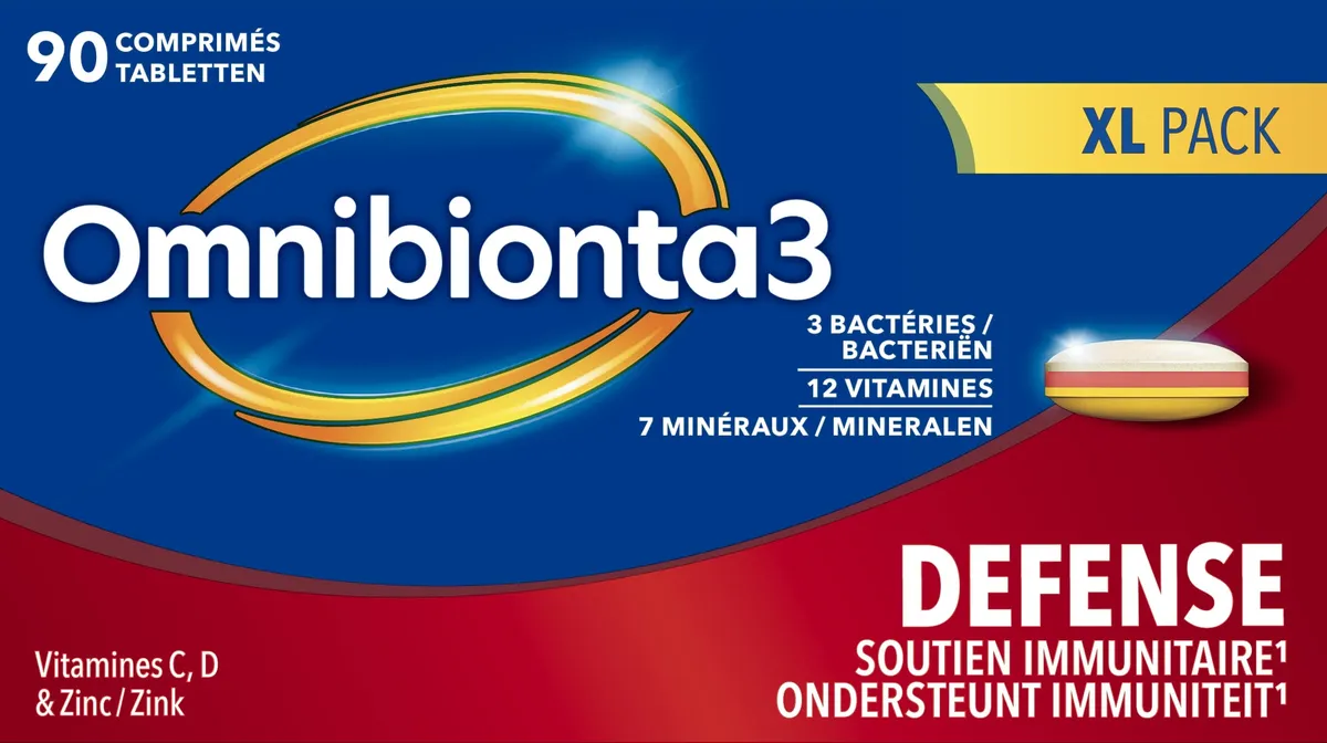 Omnibionta-3 Défense 90 Comprimés
