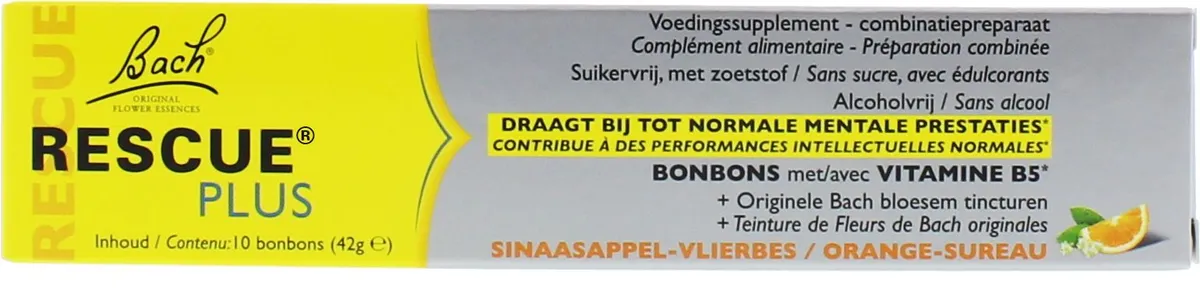 Bach Rescue Plus 10 Bonbons