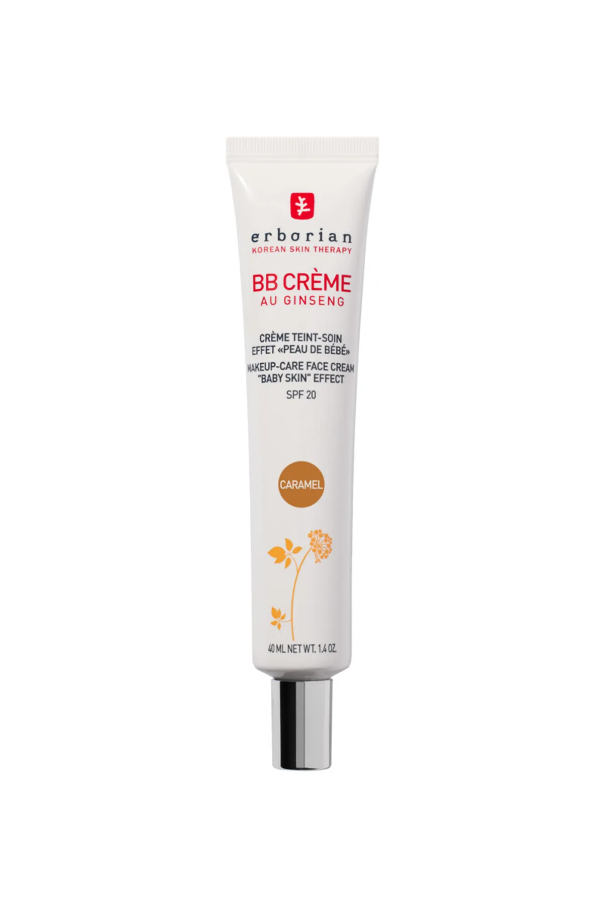 Erborian BB Cream met Ginseng Karamel 40 ml