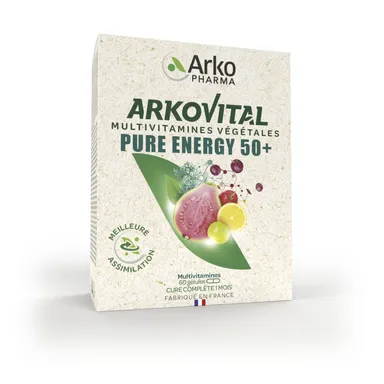 Arkovital Pure Energy 50+ 60 Capsules