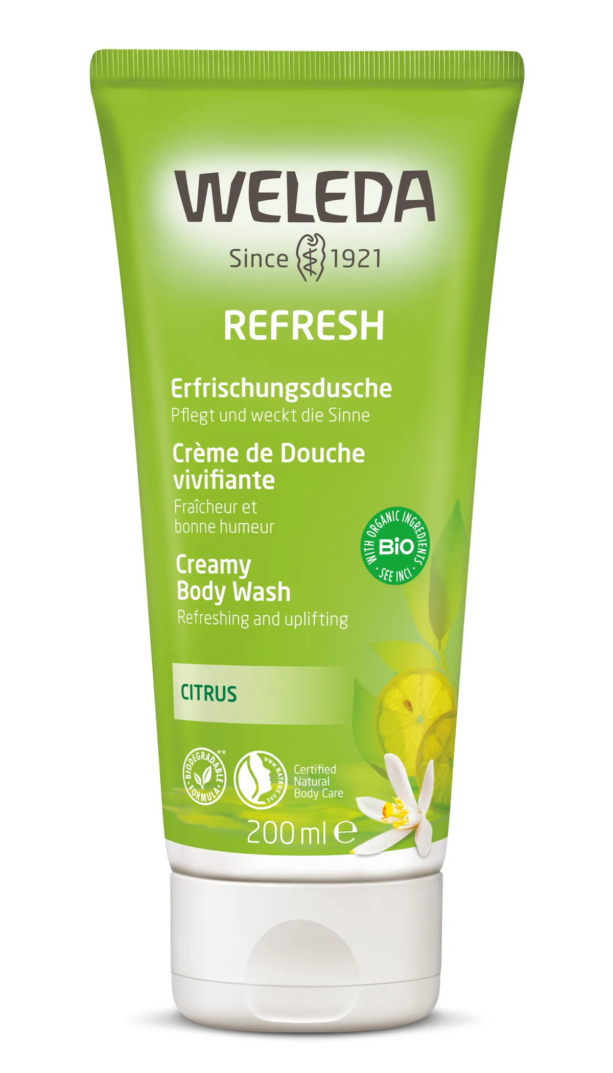 Weleda Crème de Douche au Citron 200ml